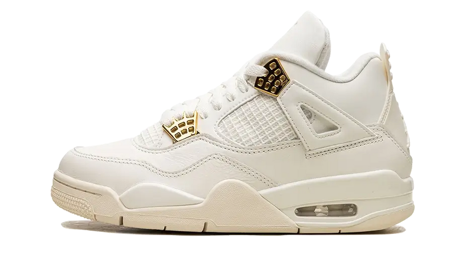 Air Jordan 4 Sail Metallic Gold sneaker